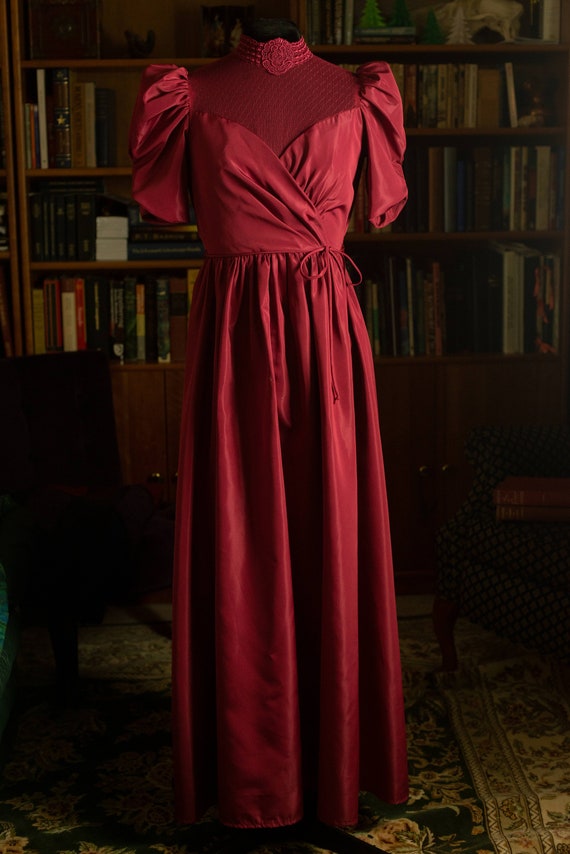 Pink 1980s Formal Dress