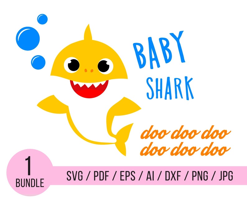 Free Free Baby Shark Yellow Svg 148 SVG PNG EPS DXF File