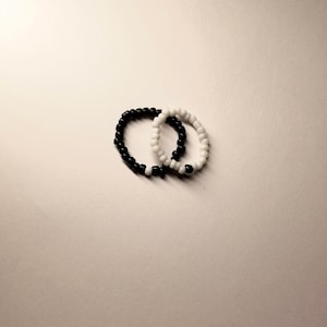 Yin Yang Ring pair