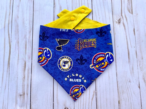 st louis blues head scarf