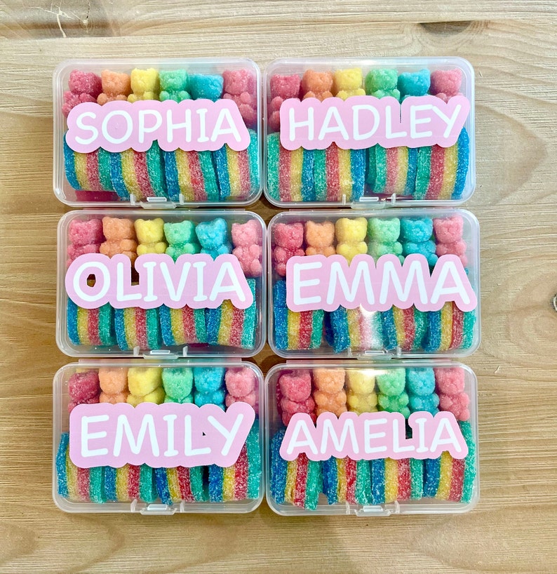 Custom Candy Party Favor Personalized Candy Board Gift Etsy