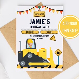ANPASSBARE KONSTRUKTION Digital Druckbare Geburtstagskarte, Digitale Karte, Druckbare Geburtstagskarten, PDF-Download Karten, Kindergeburtstag, Individuell