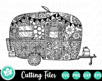 Download Mandala Camper Svg Etsy