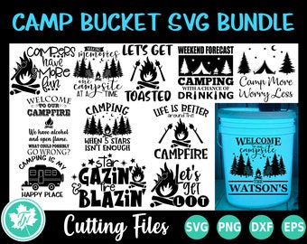Download Camping Bucket Svg Etsy