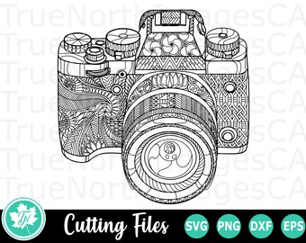 Download Camera Mandala Svg Etsy