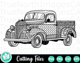Download Mandala Truck Svg Etsy