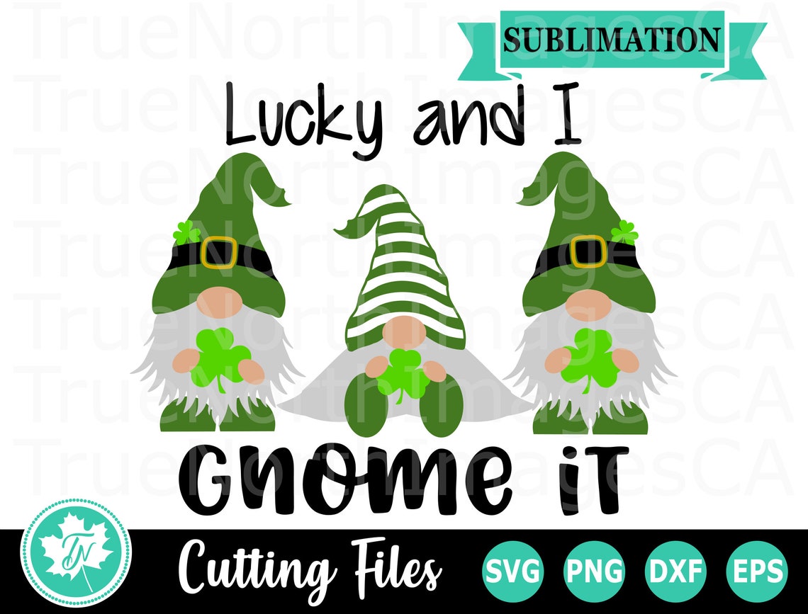 St Patricks Day SVG Gnome SVG Svg Files for Cricut | Etsy
