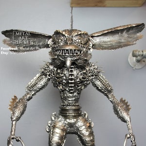 Gremlins 63 cm Skulptur Metallkunst