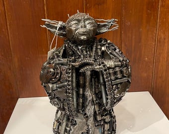 廃材メタルアート／エイリアンVSプレデター スクラップアート プレデター&エイリアン 廃材アート - メルカリ