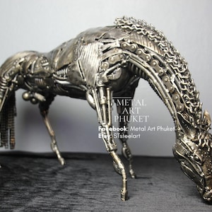 Horse Sculpture Metal Art