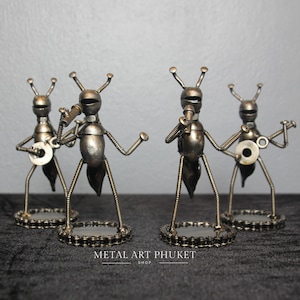 Ant Band Metal Sculpture