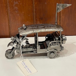 Tuk-Tuk Recycled Scrap Metal Art