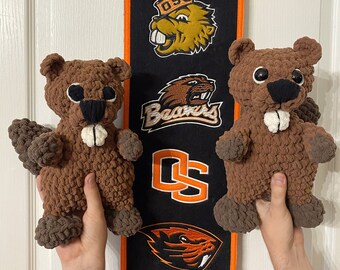Crochet Beaver Plush