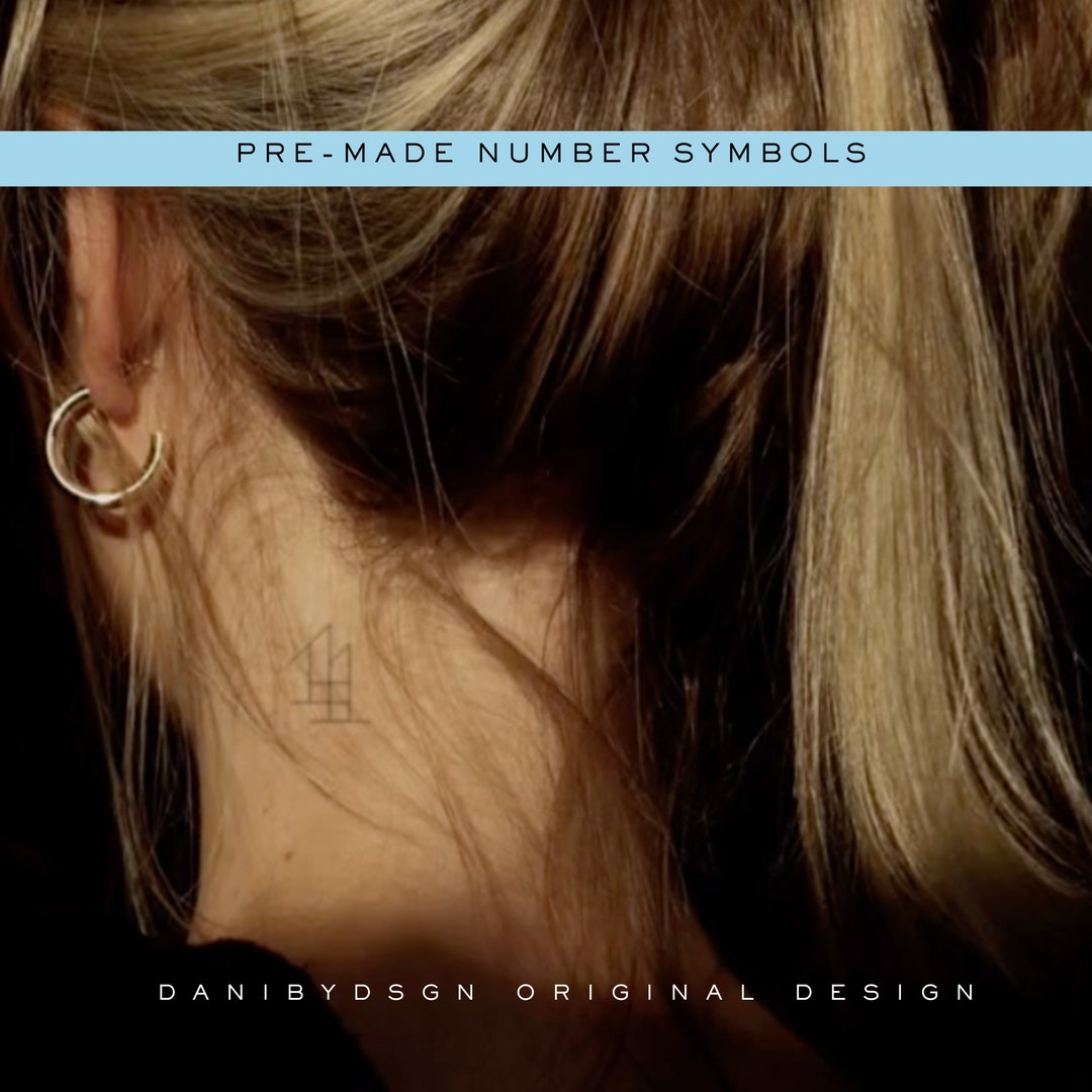 PREMADE NUMBER 11 11 Logo Design Tattoo Design Angel Number Etsy