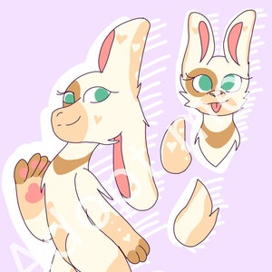 Rabbit Adoptable Character Design