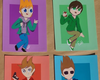 8.5 x 11 Eddsworld inspired Print