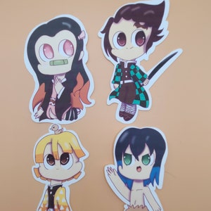 Inspired by Demon Slayer Stickers