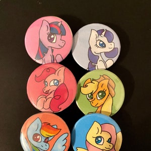 My Little Pony Buttons