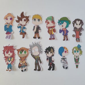 Inspired YTTD Chibi Stickers