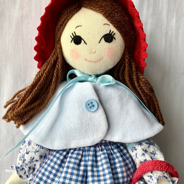 Jemima, a handmade heirloom doll from Sweet Pollyanne