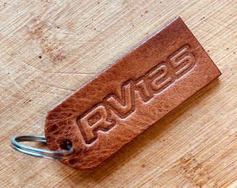 Keychain - Rectangle - Galway - Leather Keychain - Rectangle - Galway - Leather