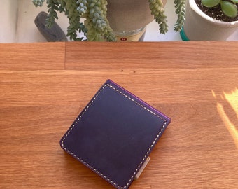 Panic Playdate Handmade Leather Case - Purple - Etsy
