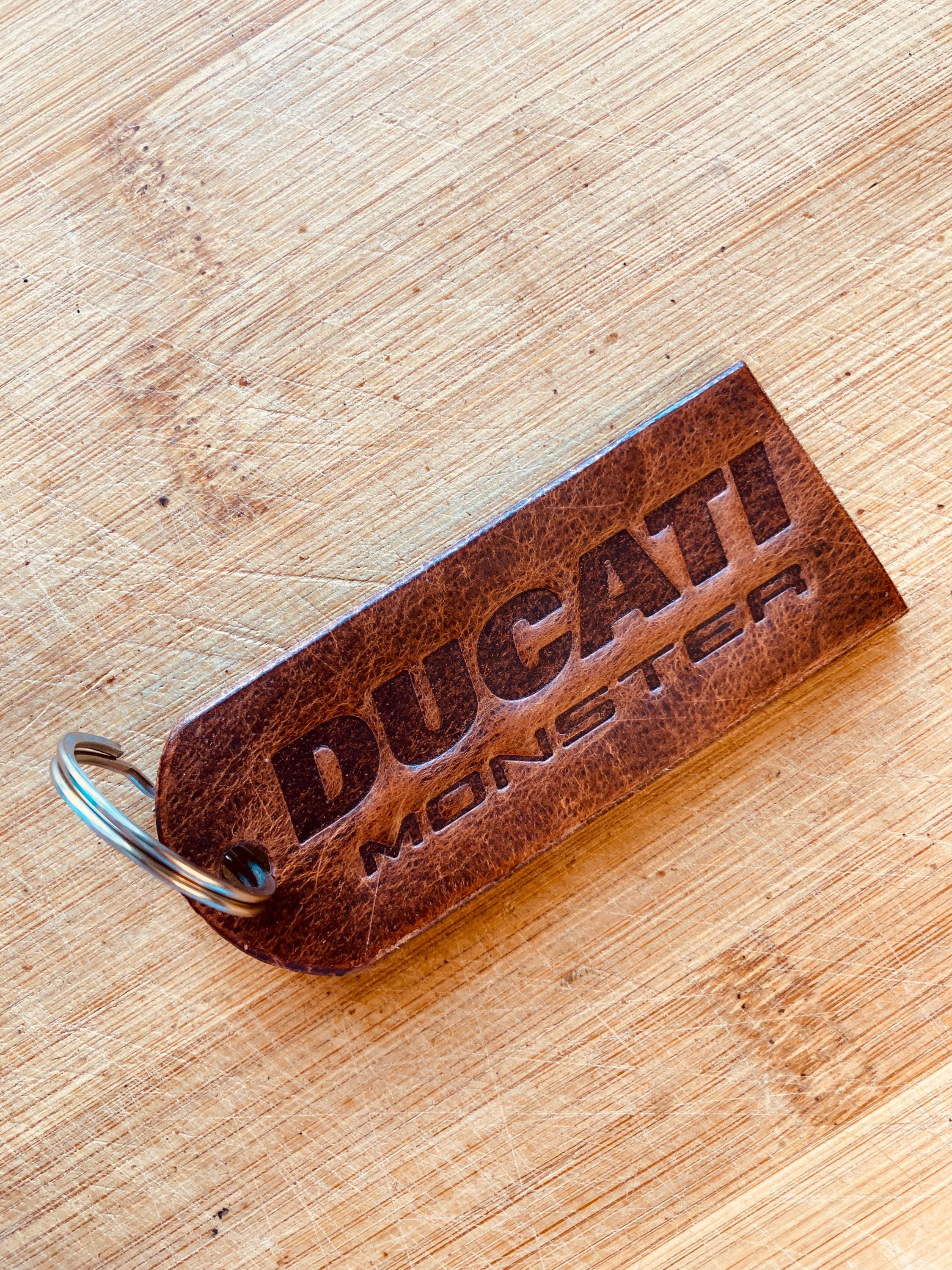 Keychain - Rectangle - Galway - Leather Keychain - Rectangle - Galway - Leather