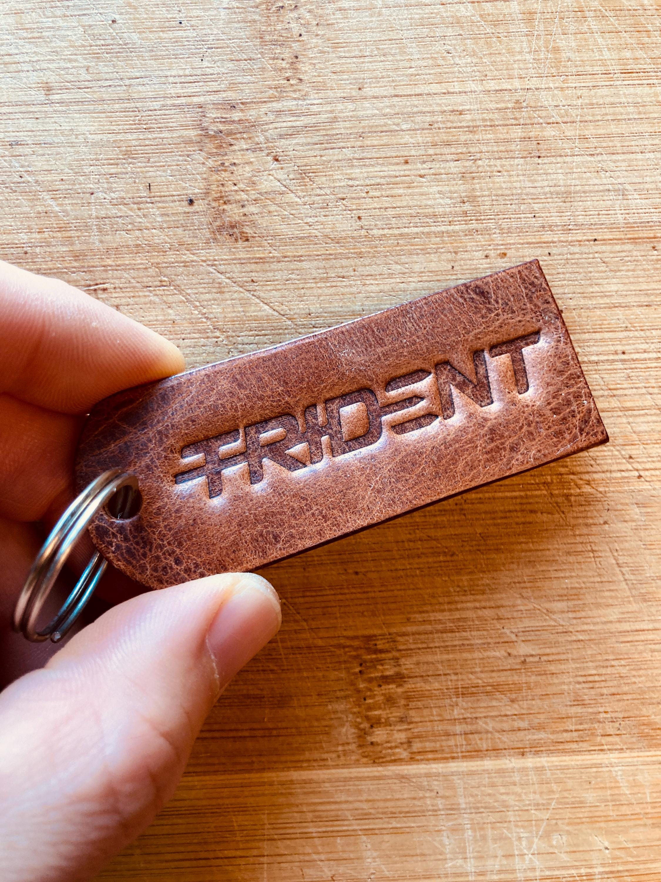 Keychain - Rectangle - Galway - Leather Keychain - Rectangle - Galway - Leather