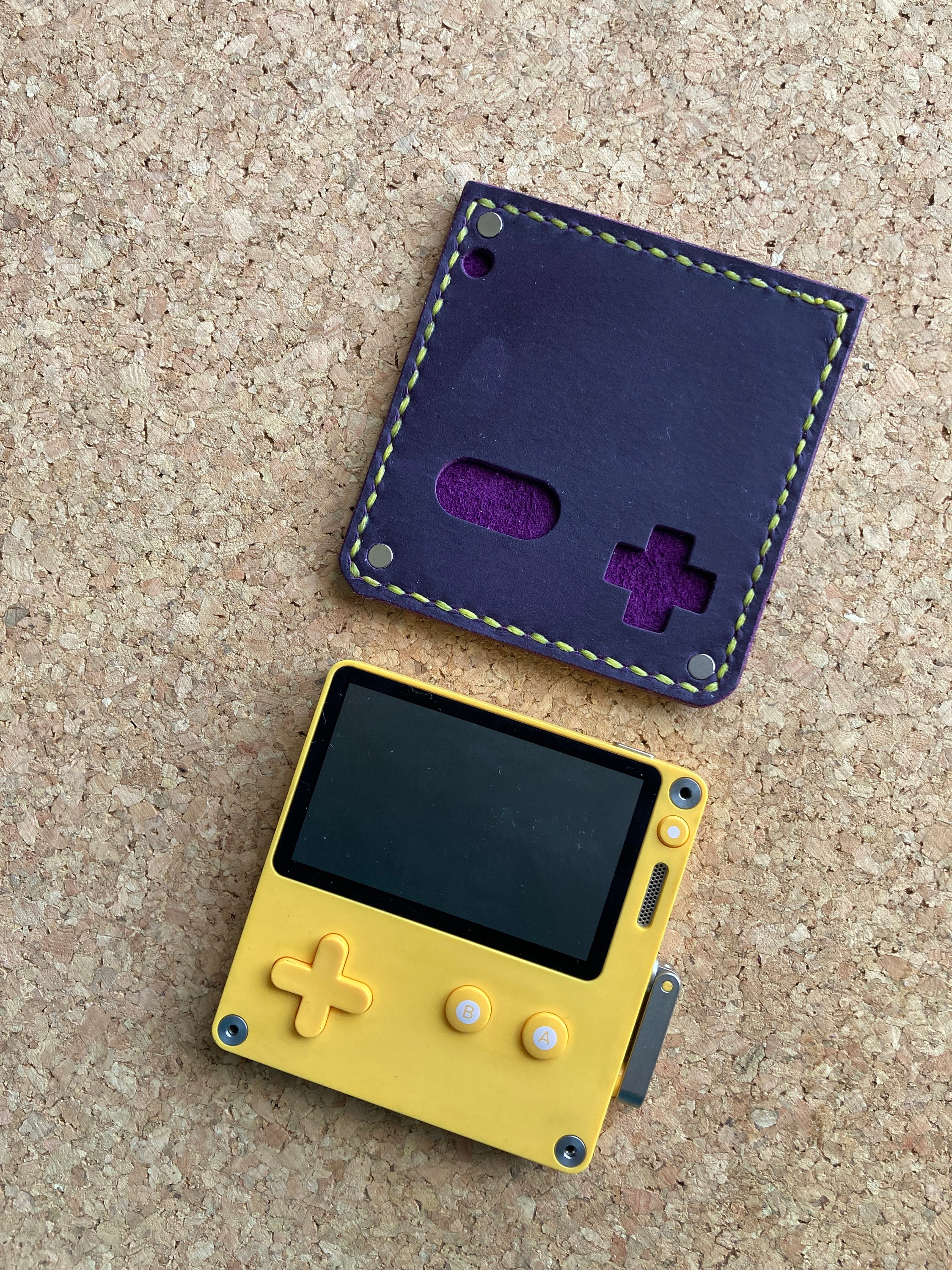 Playdate Panic handmade leather case - Purple | eBay