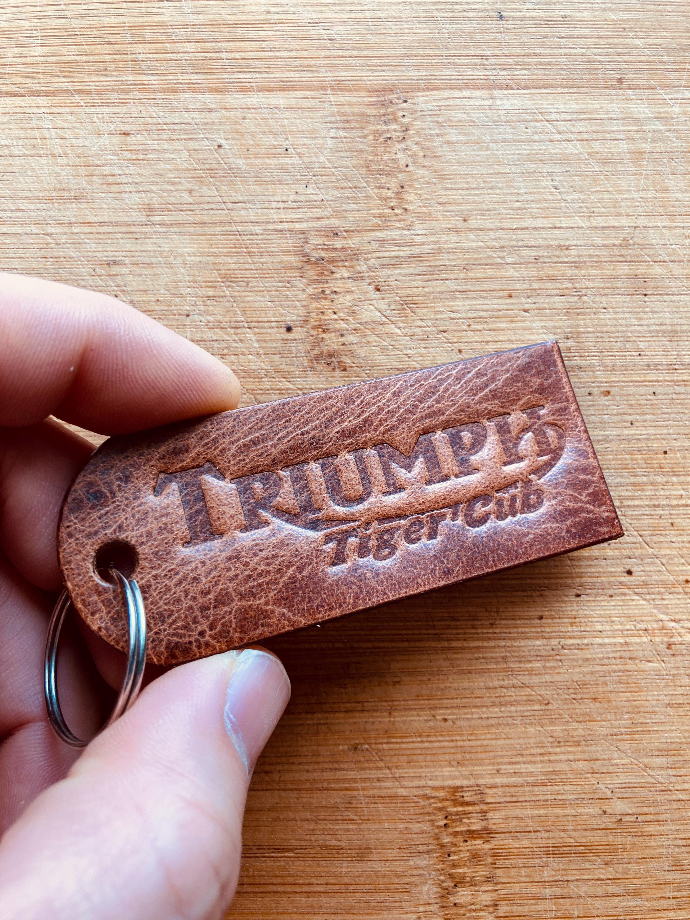 Keychain - Rectangle - Galway - Leather Keychain - Rectangle - Galway - Leather