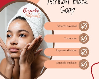 African Black Soap - Foaming Face Wash