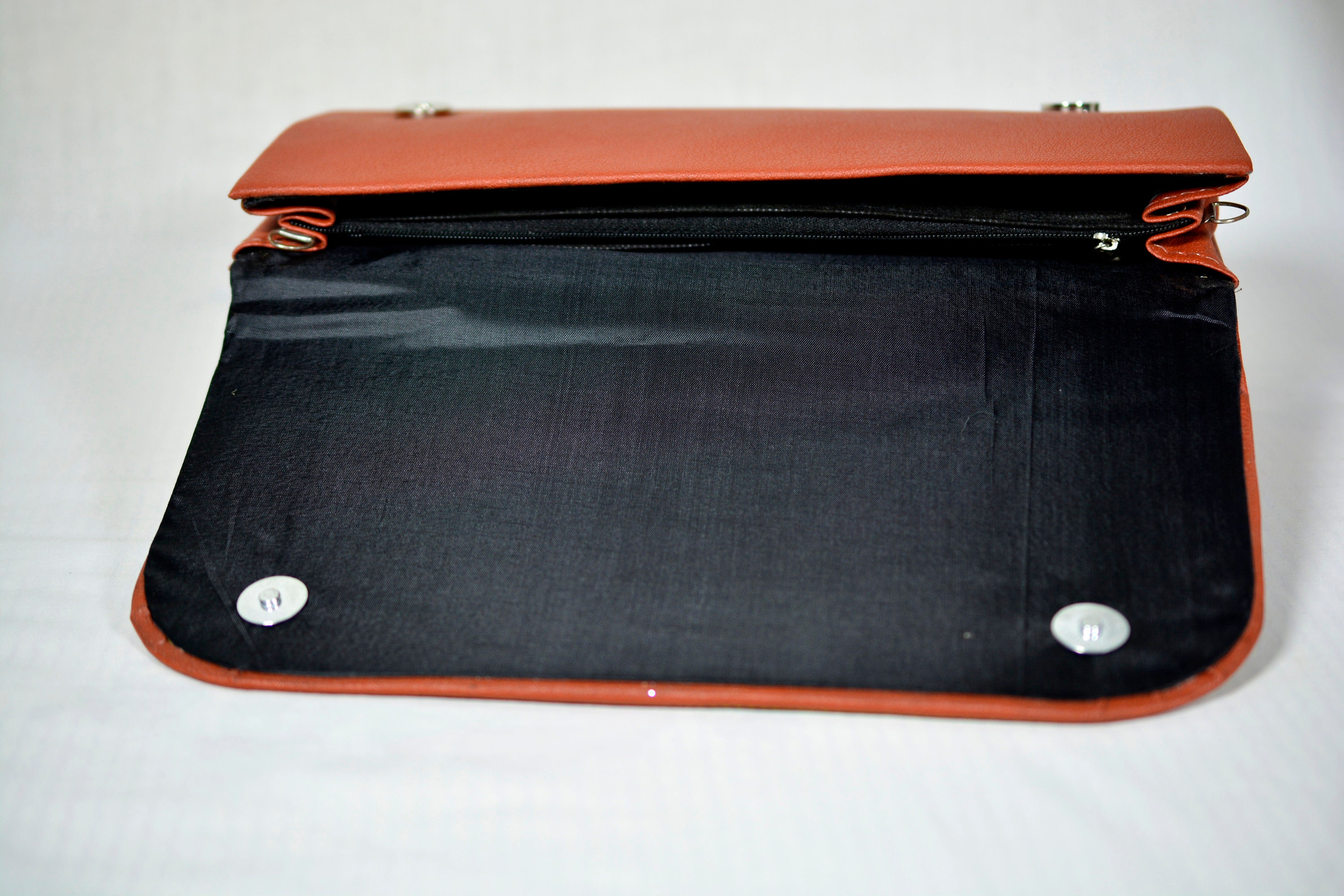 Handmade Faux Leather Clutches With Shoulder Strap Women Bag - Etsy ...