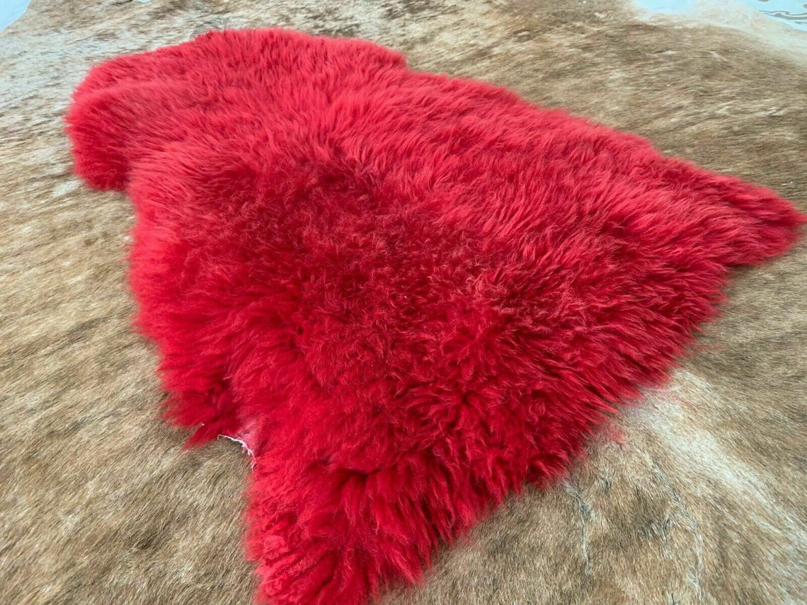 Genuine Real Australian Sheepskin Lambskin Rug Sheepskin Throw Etsy