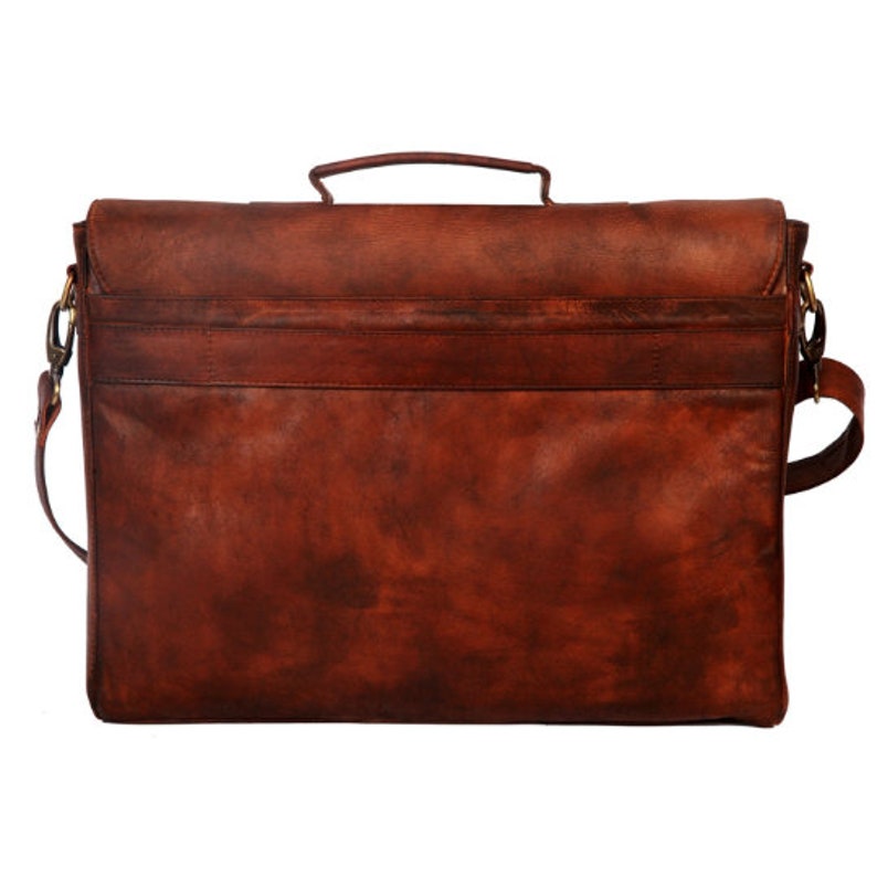 Genuine Leather Messenger Bag Laptop Bag Shoulder Bag for Etsy