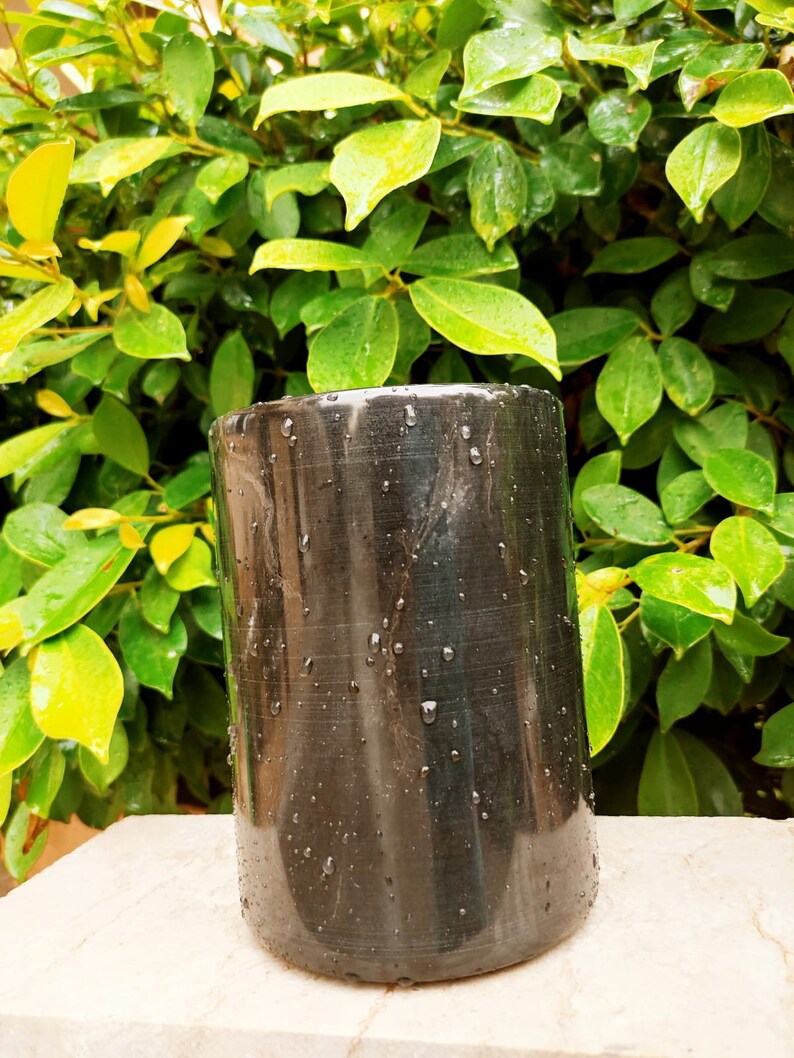 Wine Chiller Black Table Top Handmade Marble Wine Chillers for Etsy