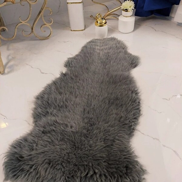 Sheepskin Rug Etsy