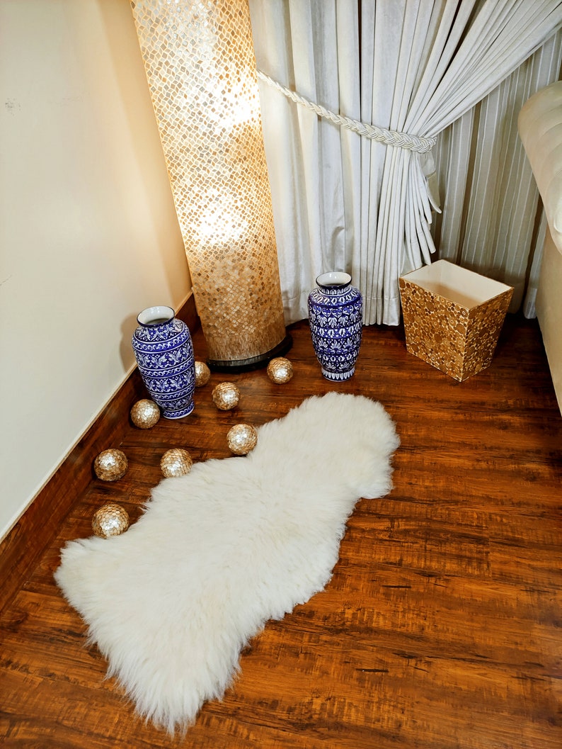 Genuine Real Australian Sheepskin Lambskin Rug Sheepskin Throw Etsy