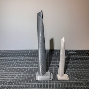 Shanghai Tower - China - 3D Printed on PLA