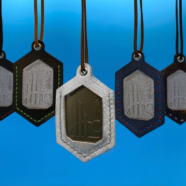 Character Spira Necklace - Star Wars Character Inspired Leather Spira Holder Gift Card Carrier for Star Wars Galaxy's Edge