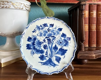 ROYAL DELFT - PORCELEYNE Fles - Polychrome Vase With Lid