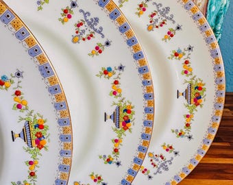 ロイヤルドルトン ハンドホーロー 10 1/2インチ ディナープレート 8枚