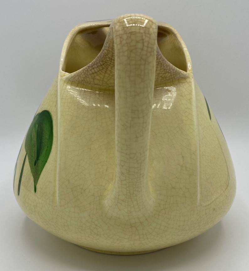 Vintage 1940's Hand Painted Pottery Guild of America Pitcher Etsy