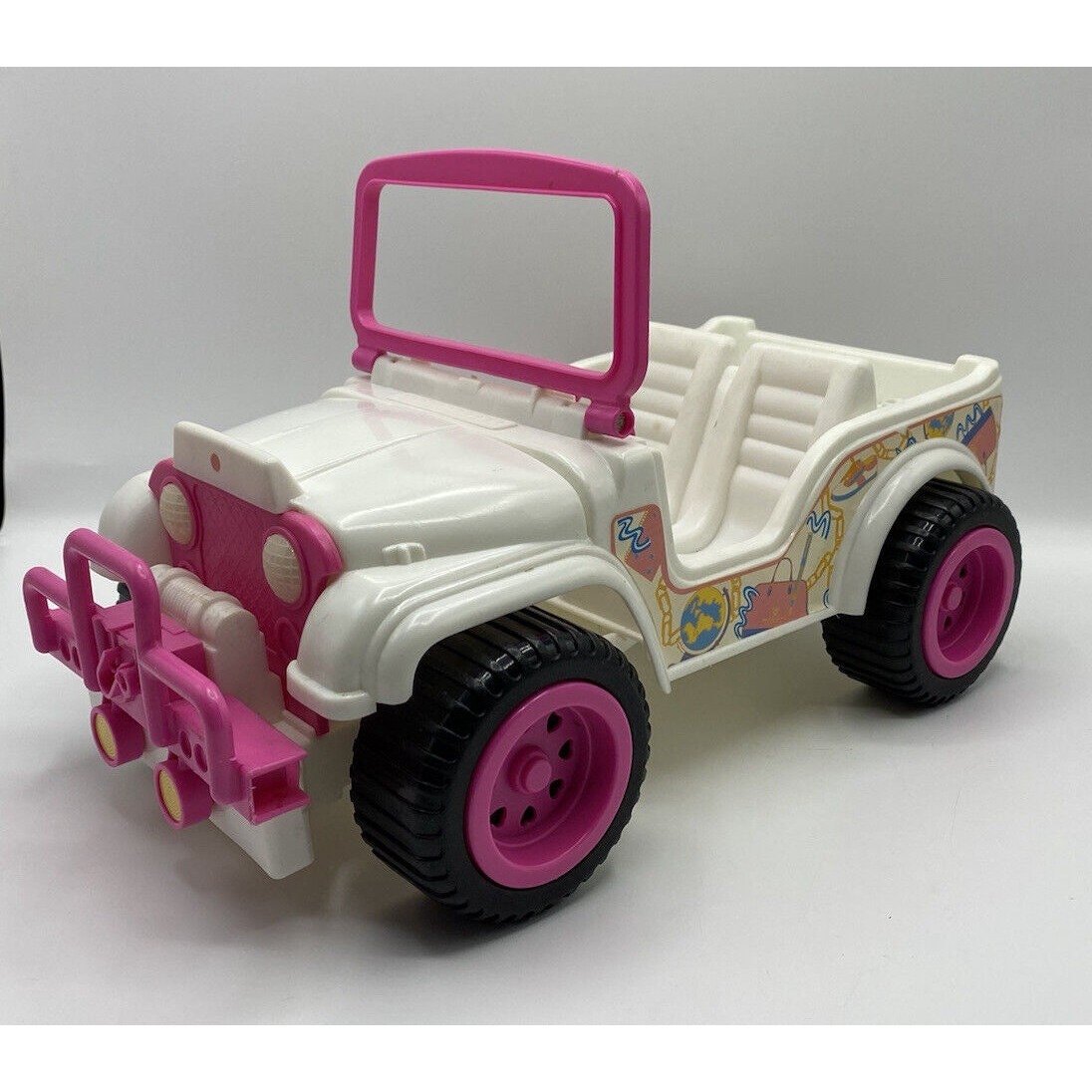 pink barbie jeep