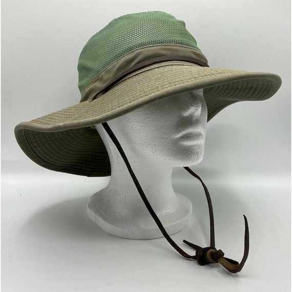 Vintage Redhead Green Khaki Vented Bucket Outdoor Hat… - Gem