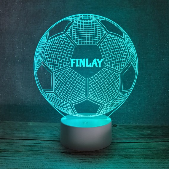 Lampe Veilleuse à LED illustration BALLON DE FOOTBALL