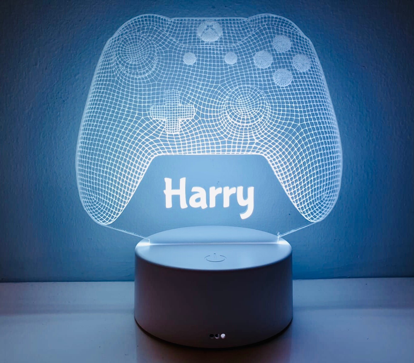Personalised Led Xbox Controller Gaming Light Illusion Lamp Etsy UK