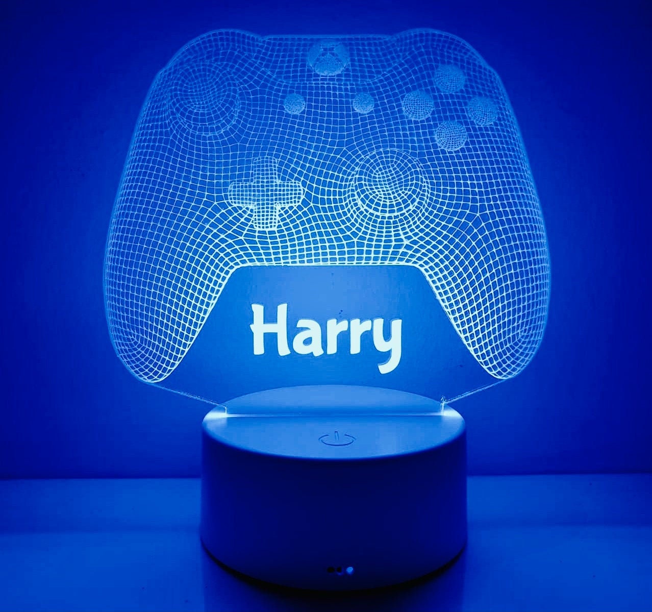 Personalised Led Xbox Controller Gaming Light Illusion Lamp Etsy UK