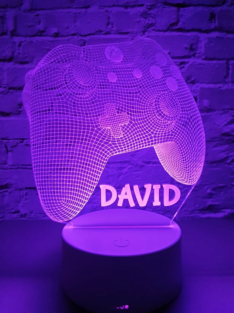 Personalised 3D RGB Led Xbox One Controller Gaming Light Etsy