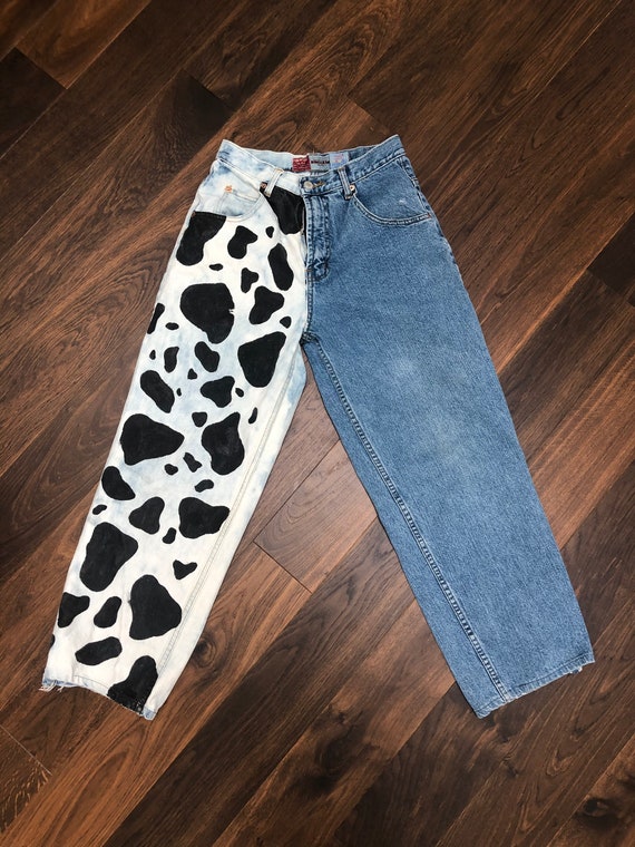 custom jeans paint