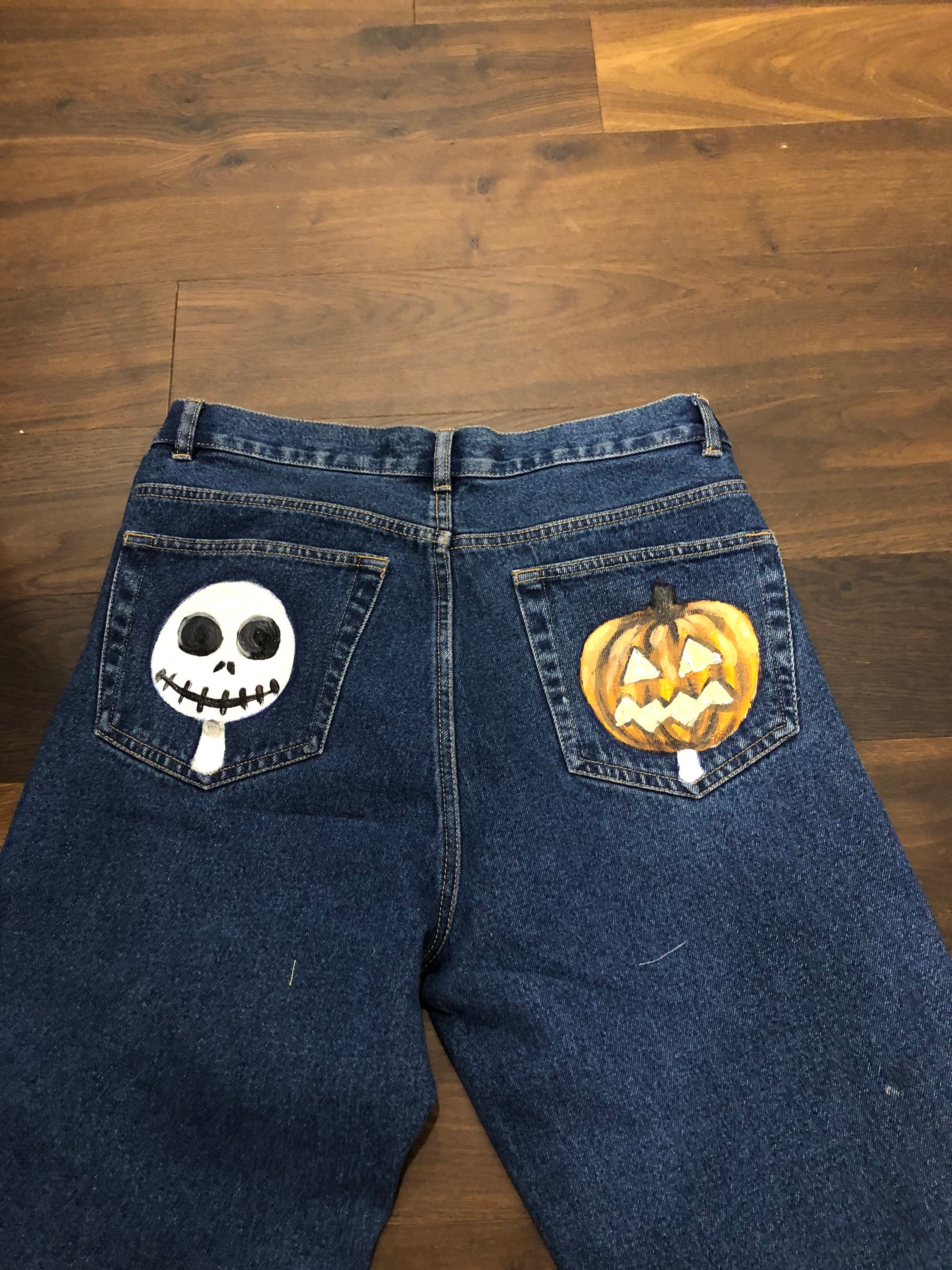 Custom Painted Jeans: | Etsy Custom Painted Jeans: | Etsy